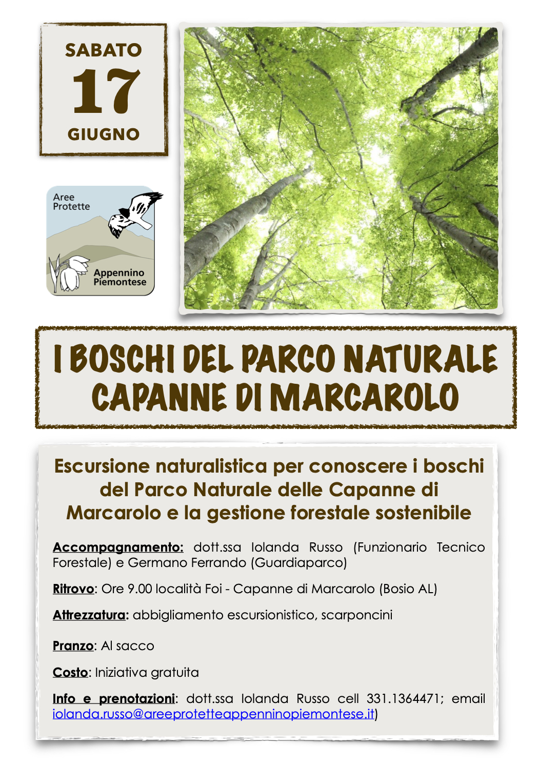 I BOSCHI DEL PARCO NATURALE CAPANNE DI MARCAROLO